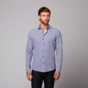 Giorgio Bellini Hamilton Blue Gingham Shirt XXL